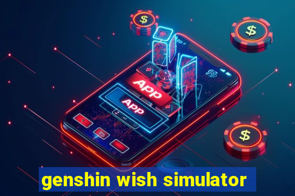 genshin wish simulator